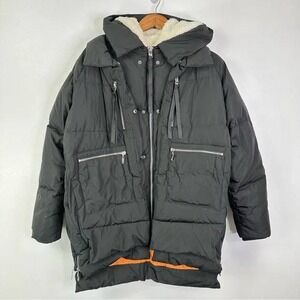 Orolay Down Feather Utility Puffer Black‎ Size L